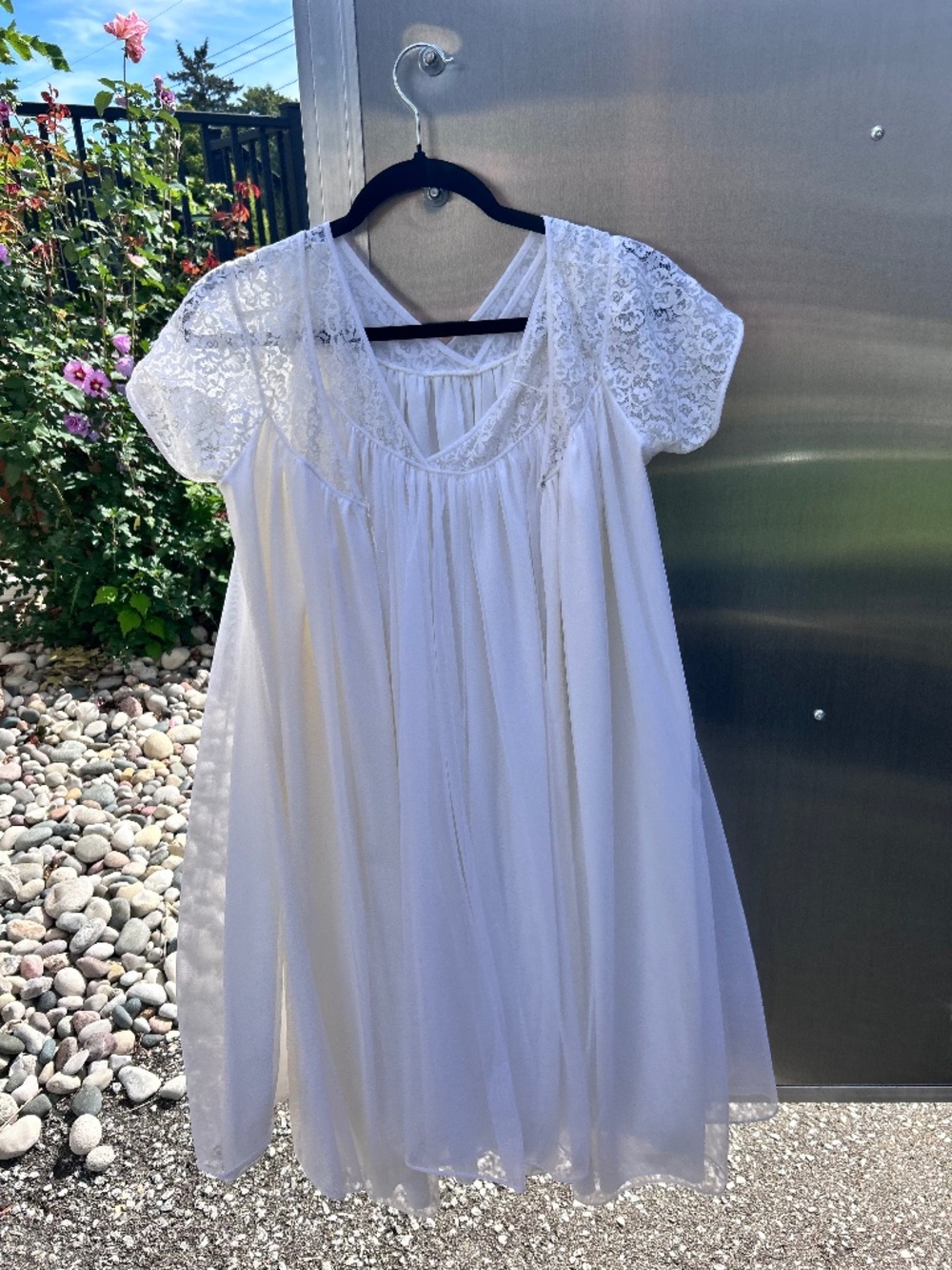 60s Peignoir 2 piece set